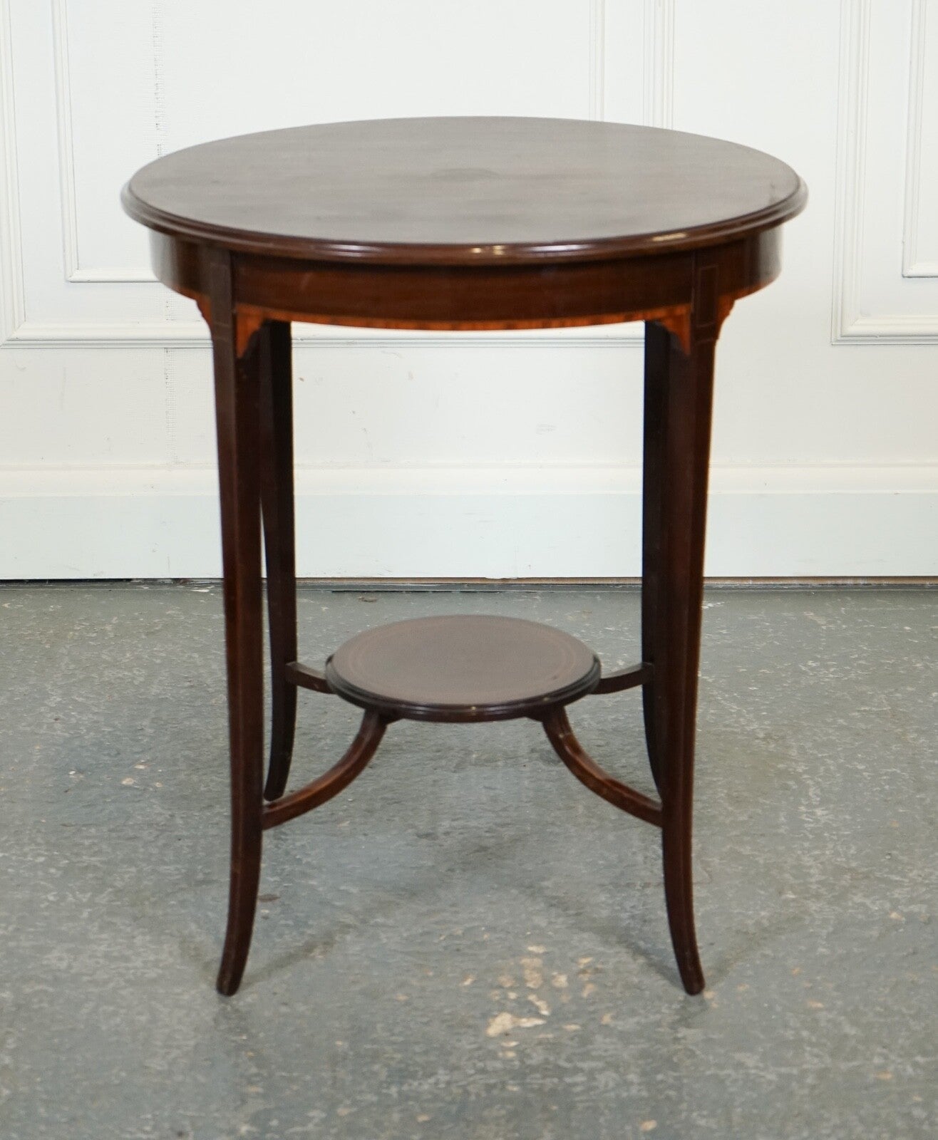 EDWARDIAN SIDE END WINE LAMP TABLE J1