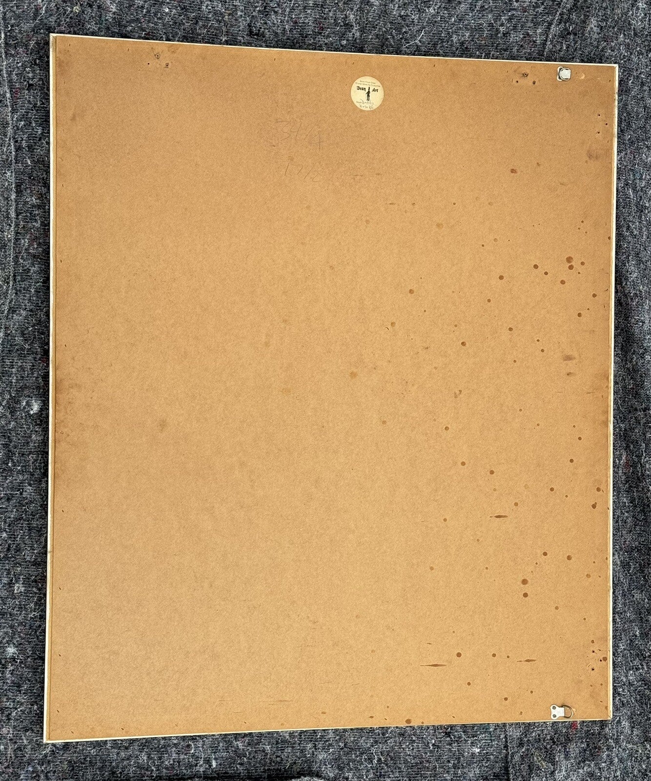 VINTAGE GOLD ORNATE BEVELLED MIRROR