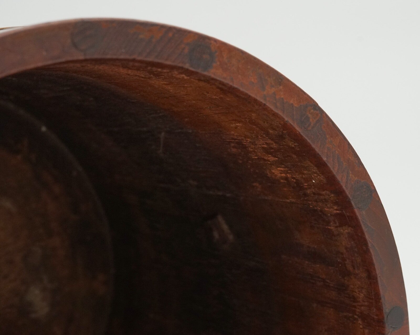 ANTIQUE R.A. LISTER & CO OAK BUCKET BRASS BRACES STUNNING PATINA