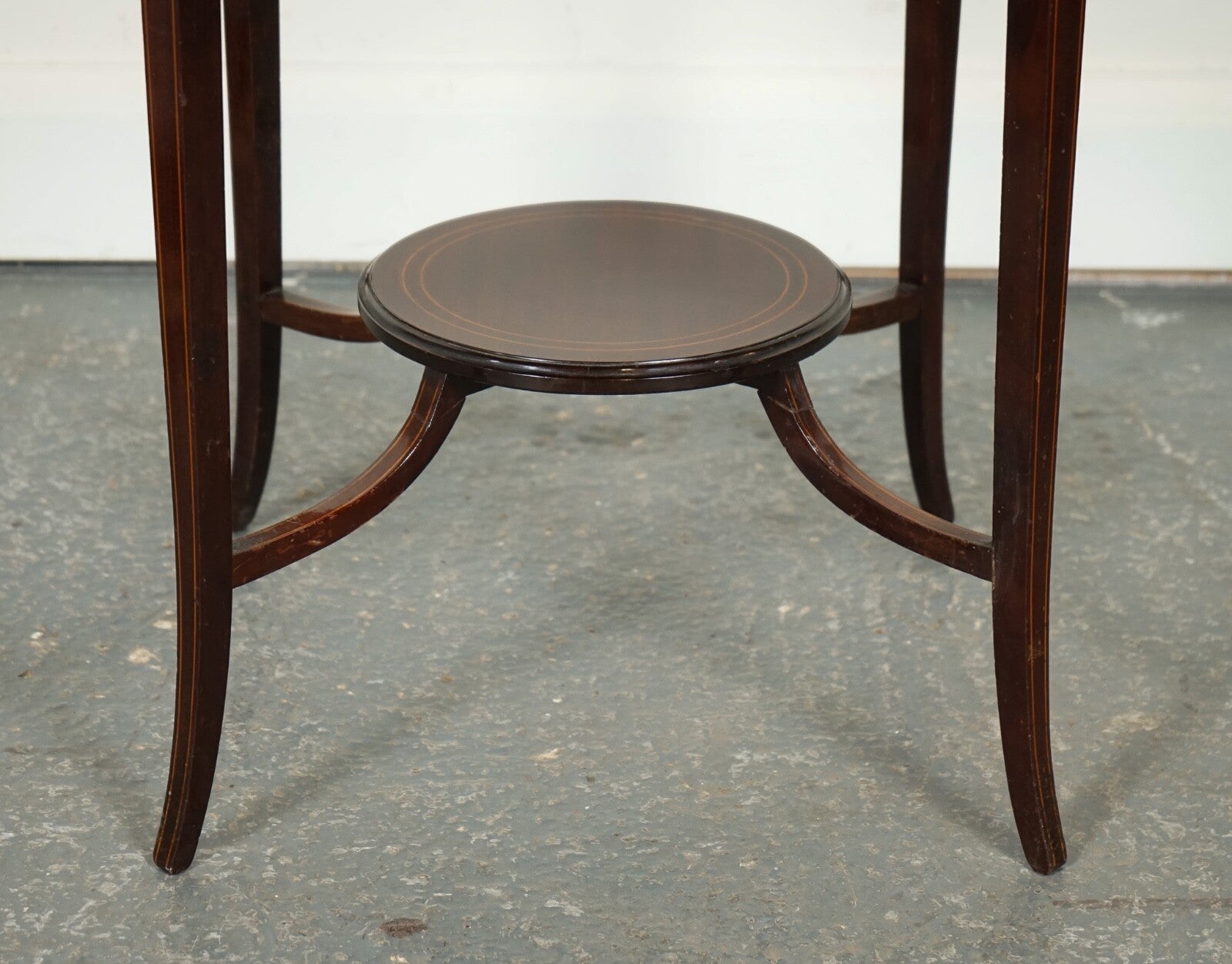 EDWARDIAN SIDE END WINE LAMP TABLE J1