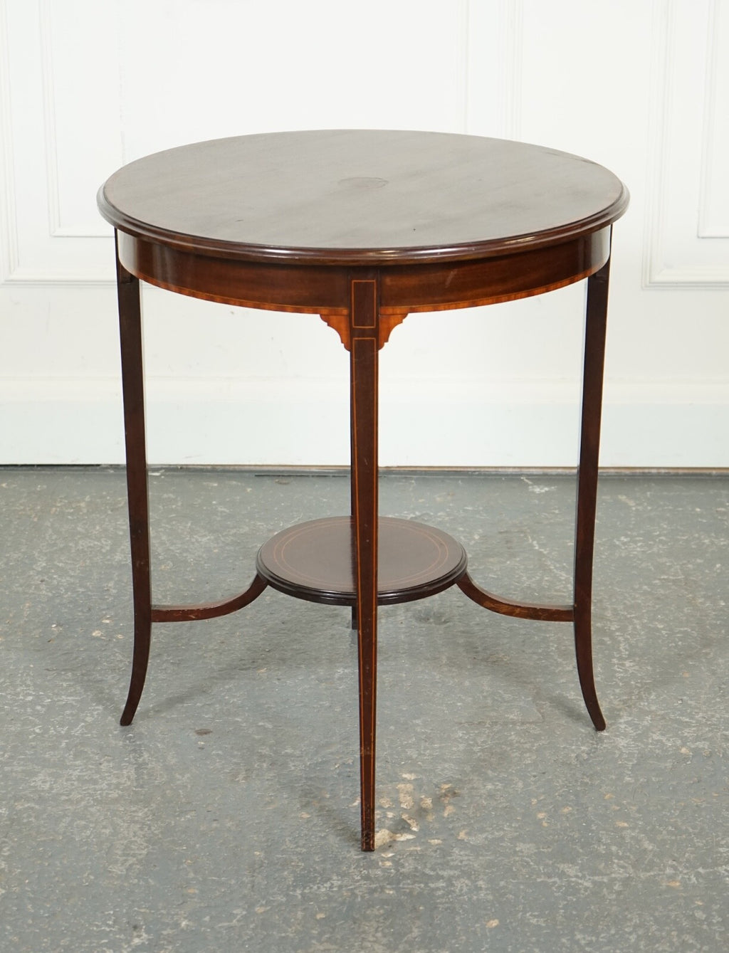 EDWARDIAN SIDE END WINE LAMP TABLE J1