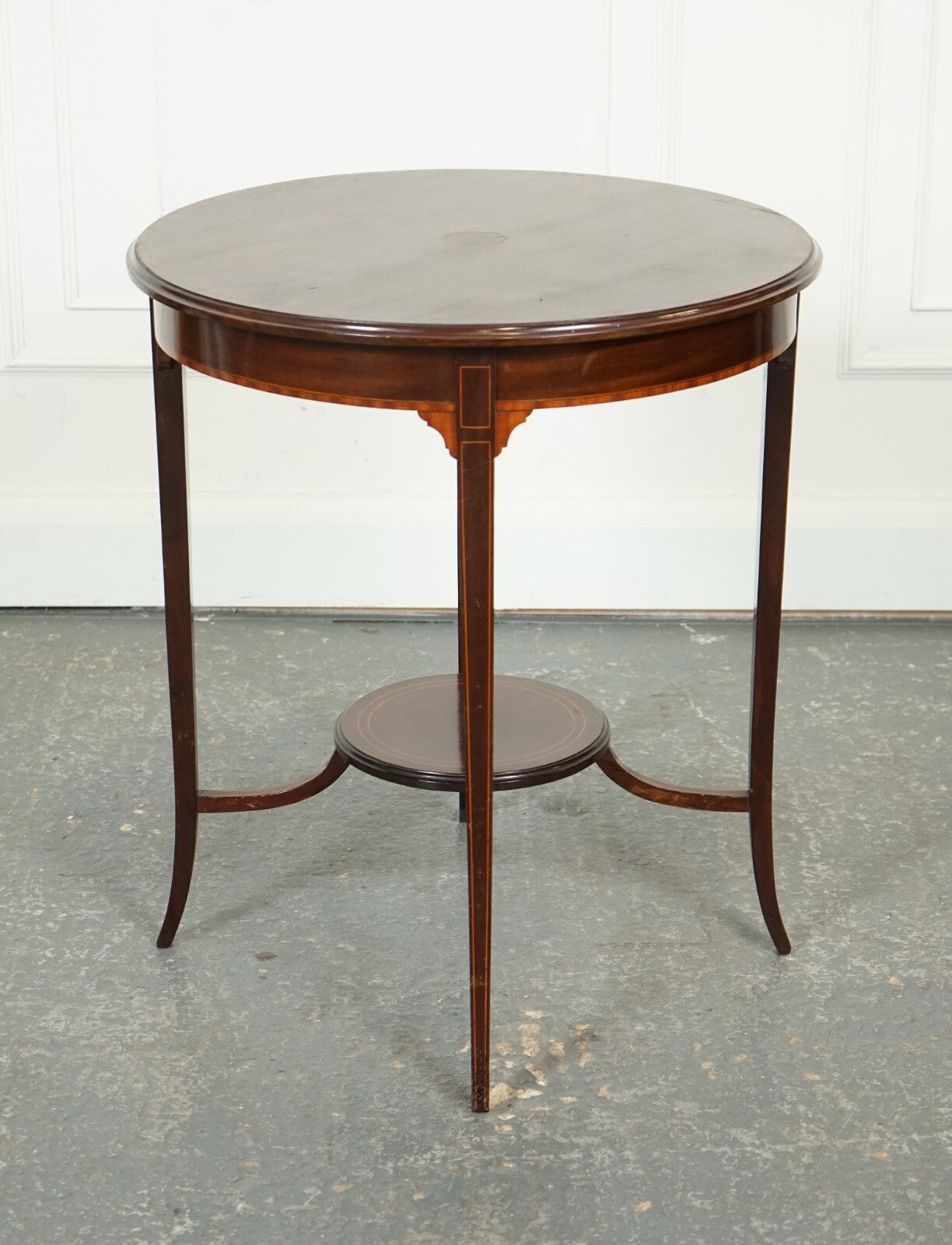 EDWARDIAN SIDE END WINE LAMP TABLE J1