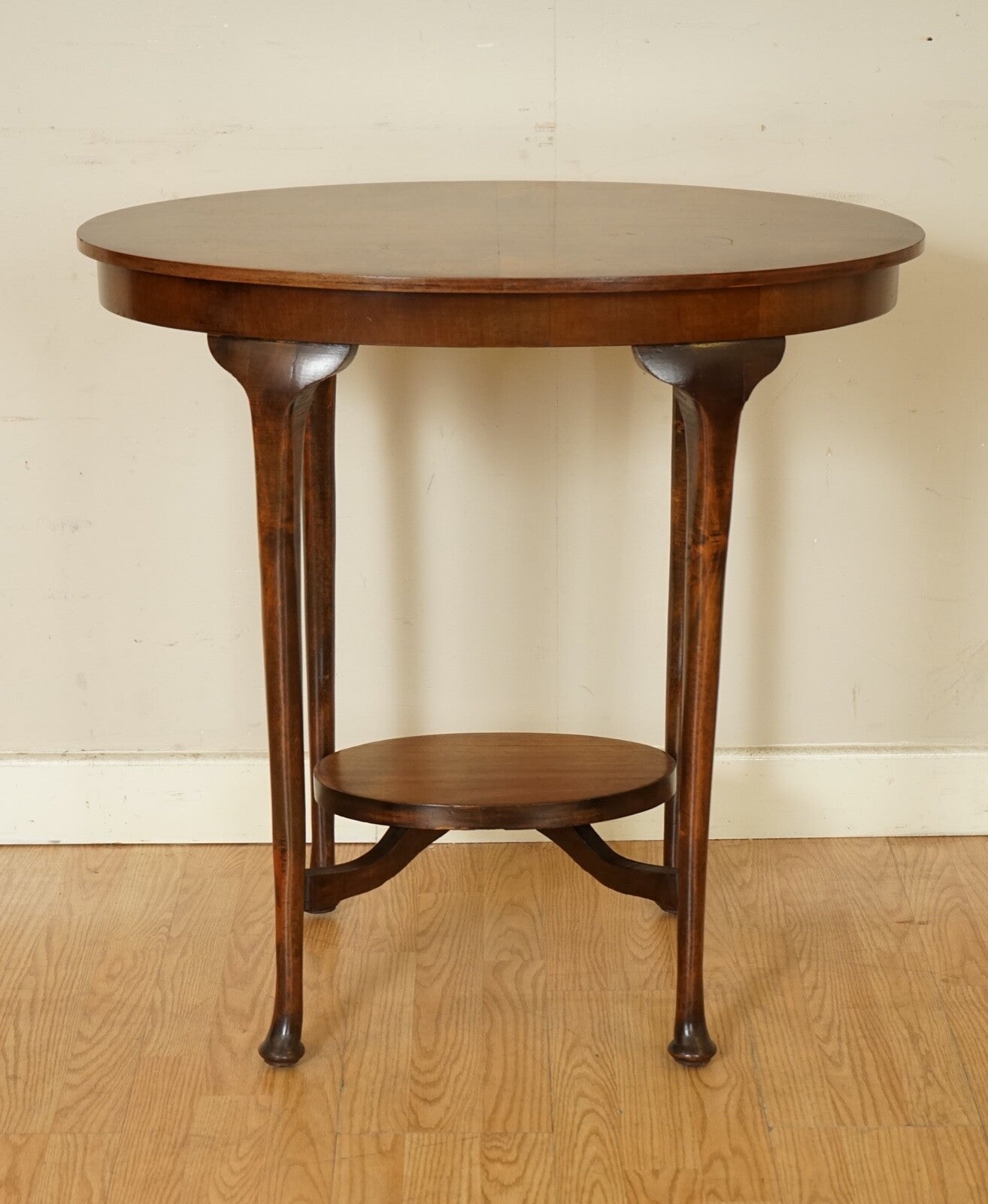 BEAUTIFUL VINTAGE SOLID SIDE END TABLE PLANT STAND OCCASIONAL TABLE