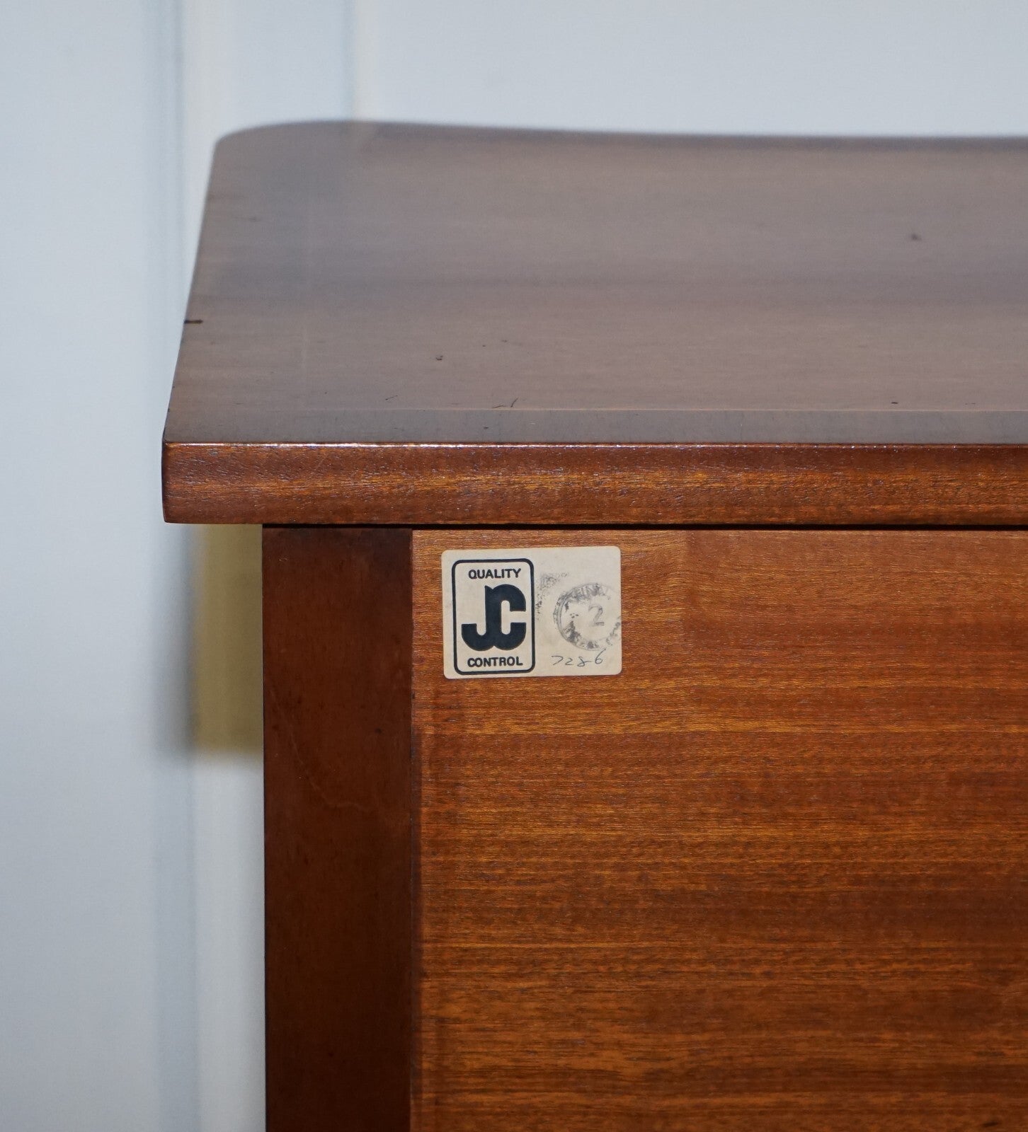 VINTAGE EDWARDIAN STYLE HARDWOOD SIDEBOARD MADE BY JAYCEE FURNITURE