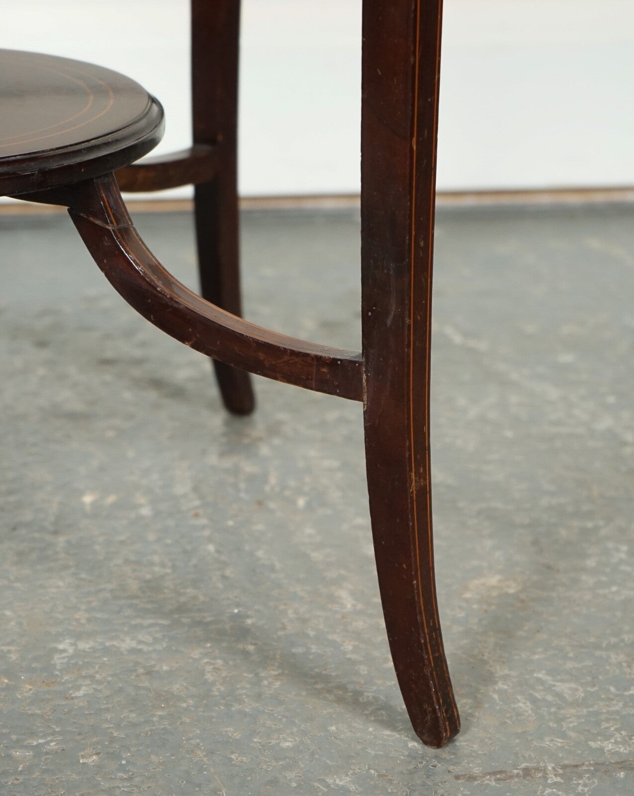 EDWARDIAN SIDE END WINE LAMP TABLE J1