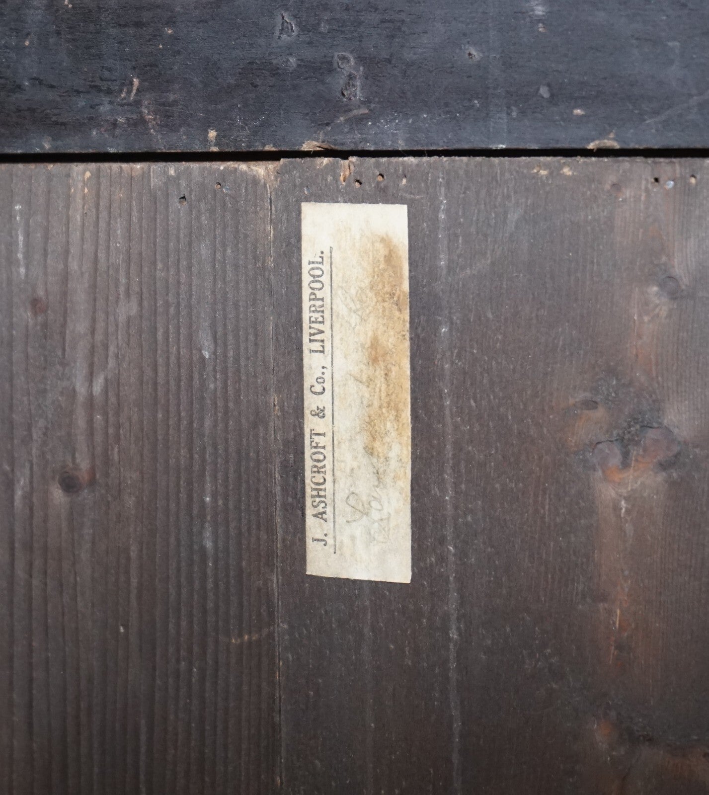 ANTIQUE OAK RESTORED J. ASHCROFT & CO LIVERPOOL SNOOKER BILLIARD SCORE BOARD