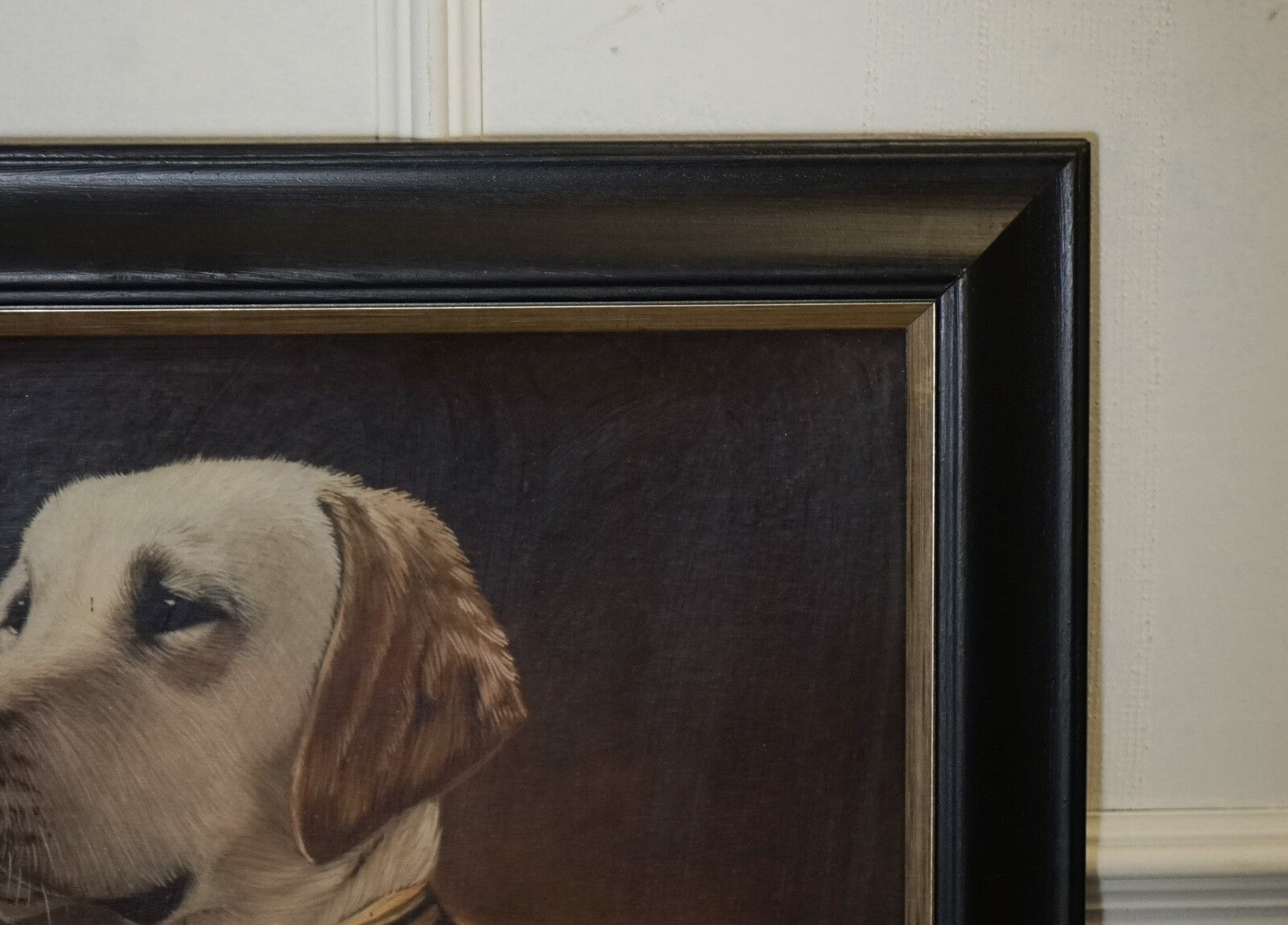 THE DUKE THIERRY PONCELET FRAMED ART PRINT BLACK AND GOLD FRAME