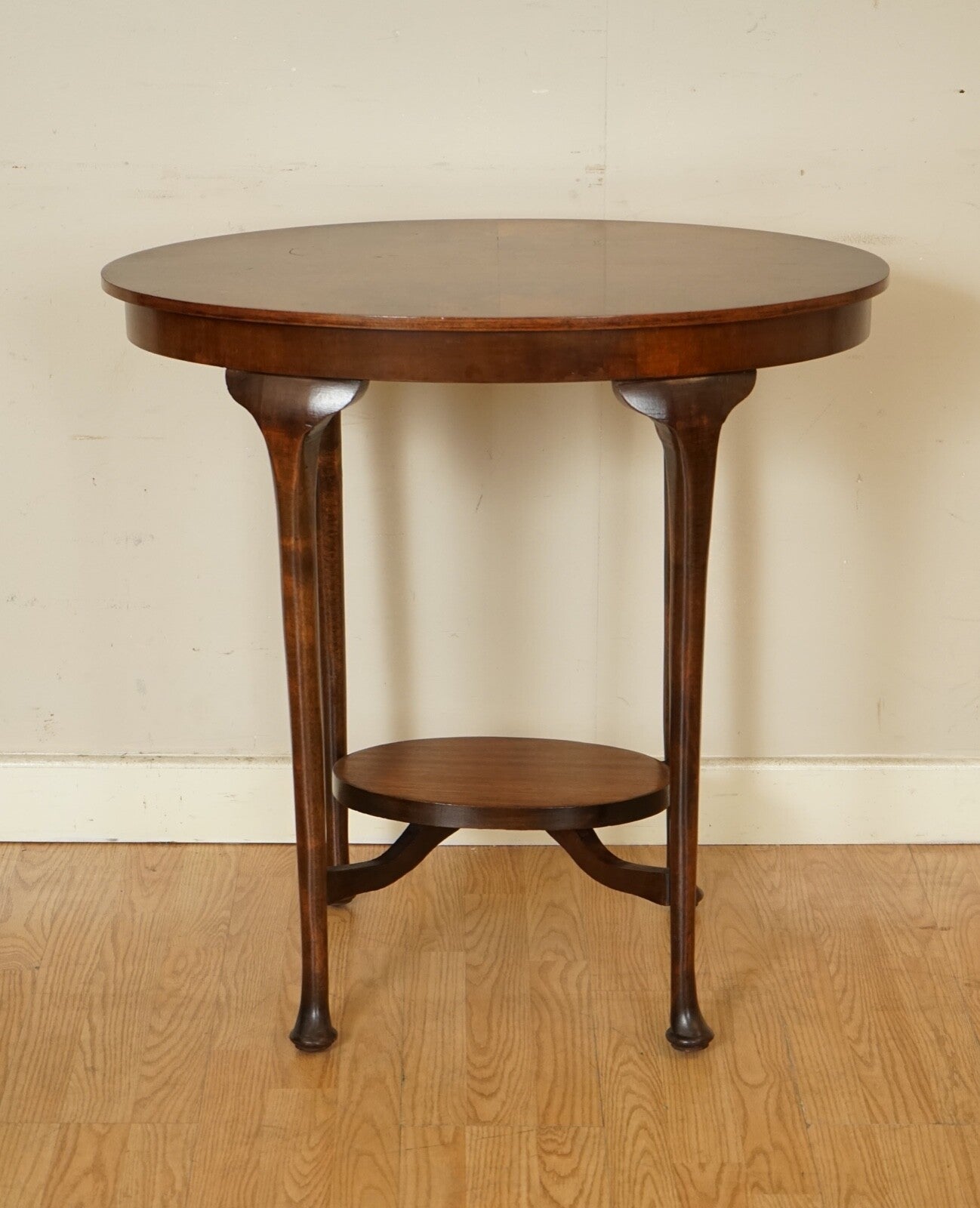 BEAUTIFUL VINTAGE SOLID SIDE END TABLE PLANT STAND OCCASIONAL TABLE