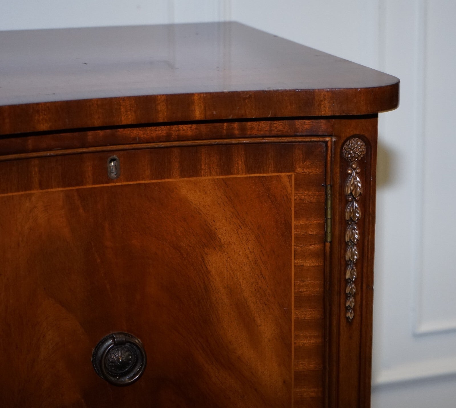 VINTAGE EDWARDIAN STYLE HARDWOOD SIDEBOARD MADE BY JAYCEE FURNITURE