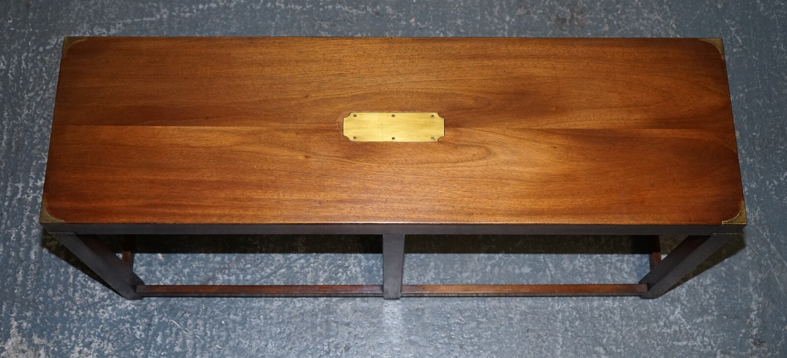 R.E.H KENNEDY FOR HARRODS LONDON CAMPAIGN SERVING TABLE CONSOLE TABLE SIDEBOARD