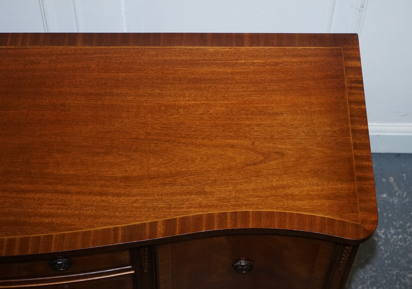 VINTAGE EDWARDIAN STYLE HARDWOOD SIDEBOARD MADE BY JAYCEE FURNITURE