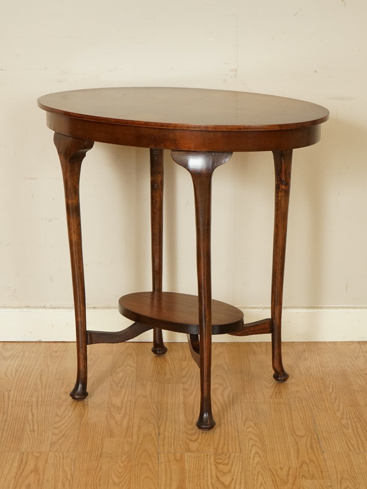 BEAUTIFUL VINTAGE SOLID SIDE END TABLE PLANT STAND OCCASIONAL TABLE