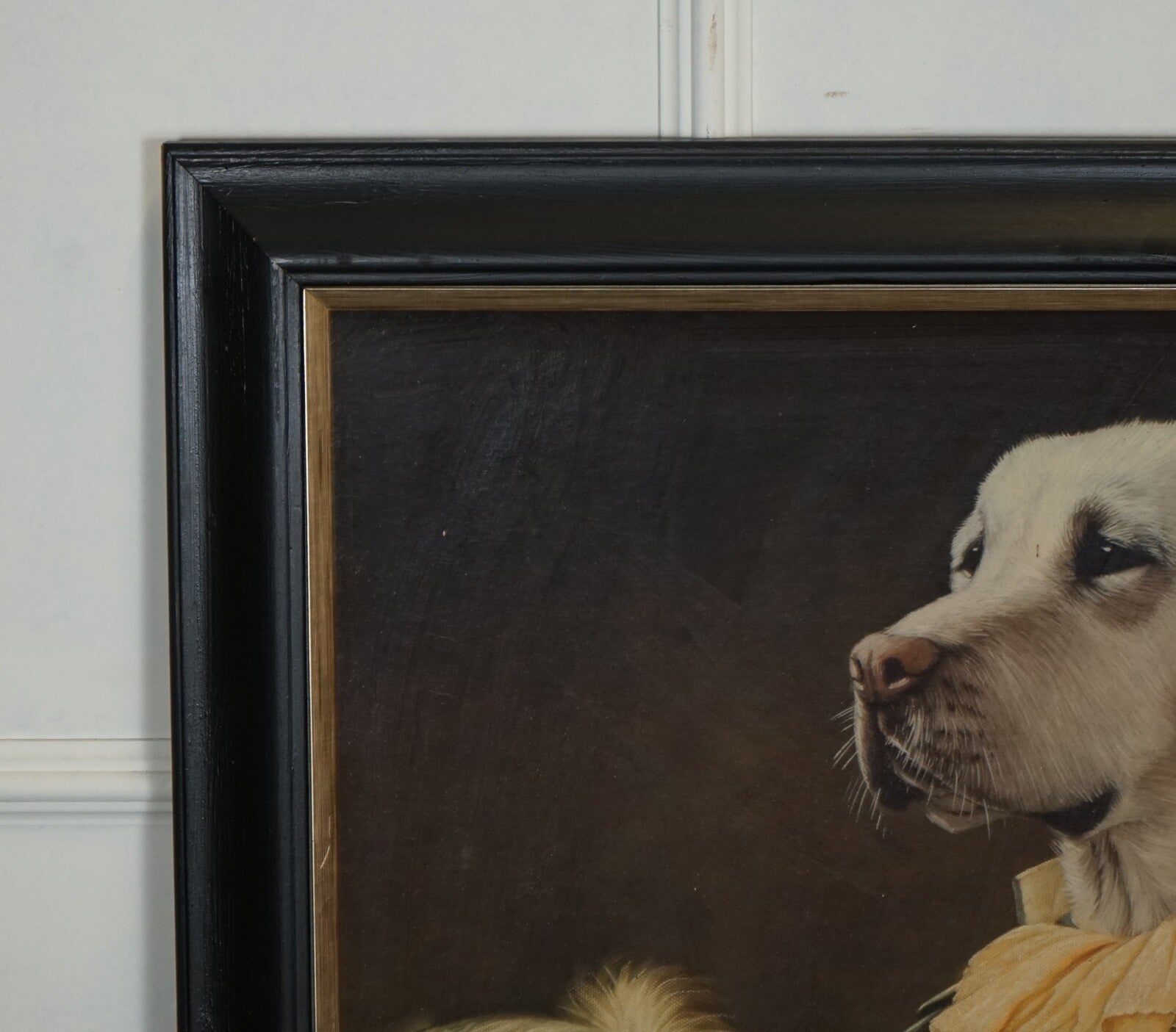 THE DUKE THIERRY PONCELET FRAMED ART PRINT BLACK AND GOLD FRAME