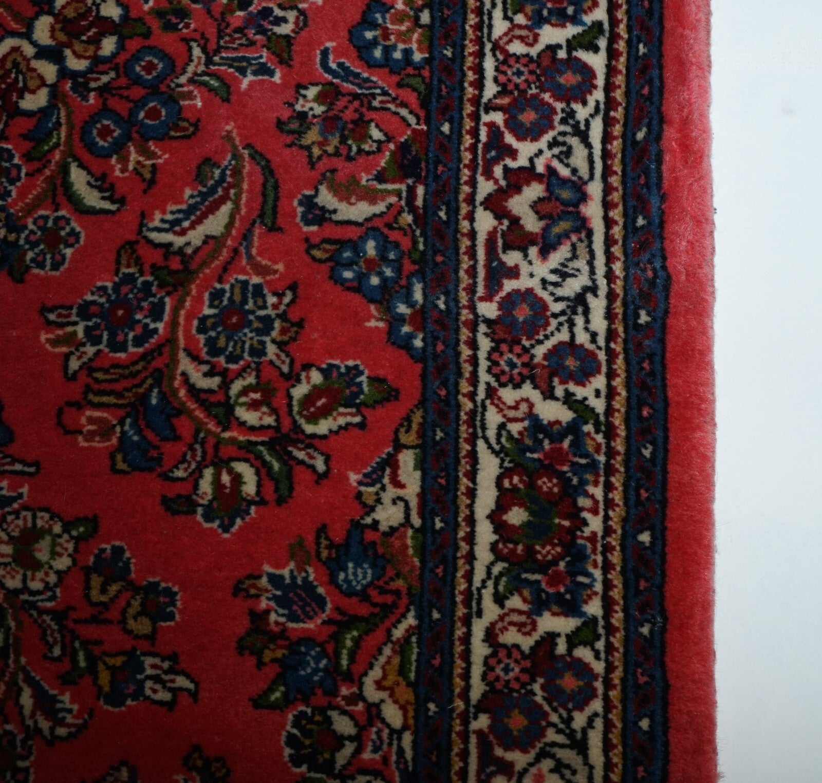 BEAUTIFUL VINTAGE  RED TURKISH CARPET HALLWAY RUNNER