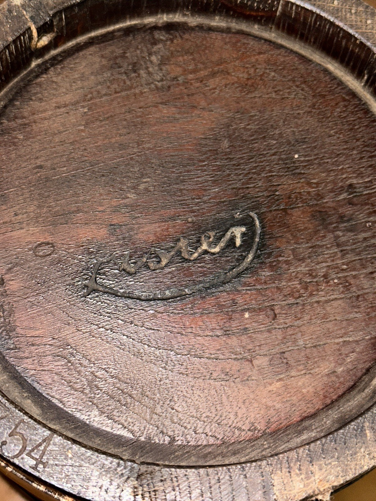 R A LISTER & CO OAK 1900s EDWARDIAN BUCKET WITH BRASS BRACES