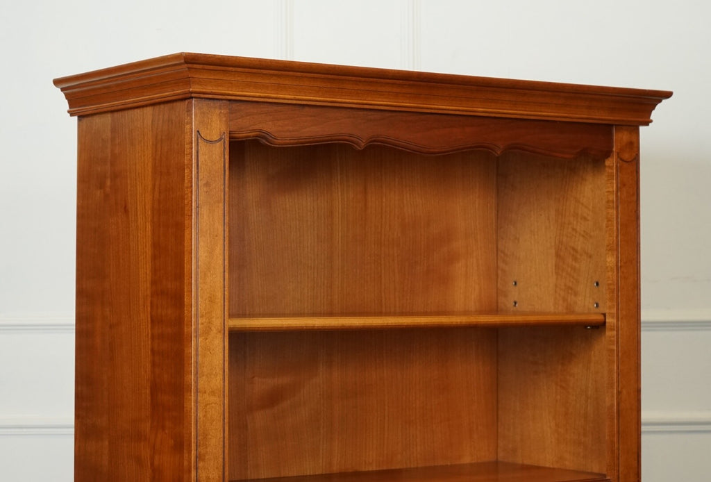VINTAGE TALL OPEN SOLID BOOKCASE 5 SHELVES MADE BY YOUNGER FURNITURE LONDON J1