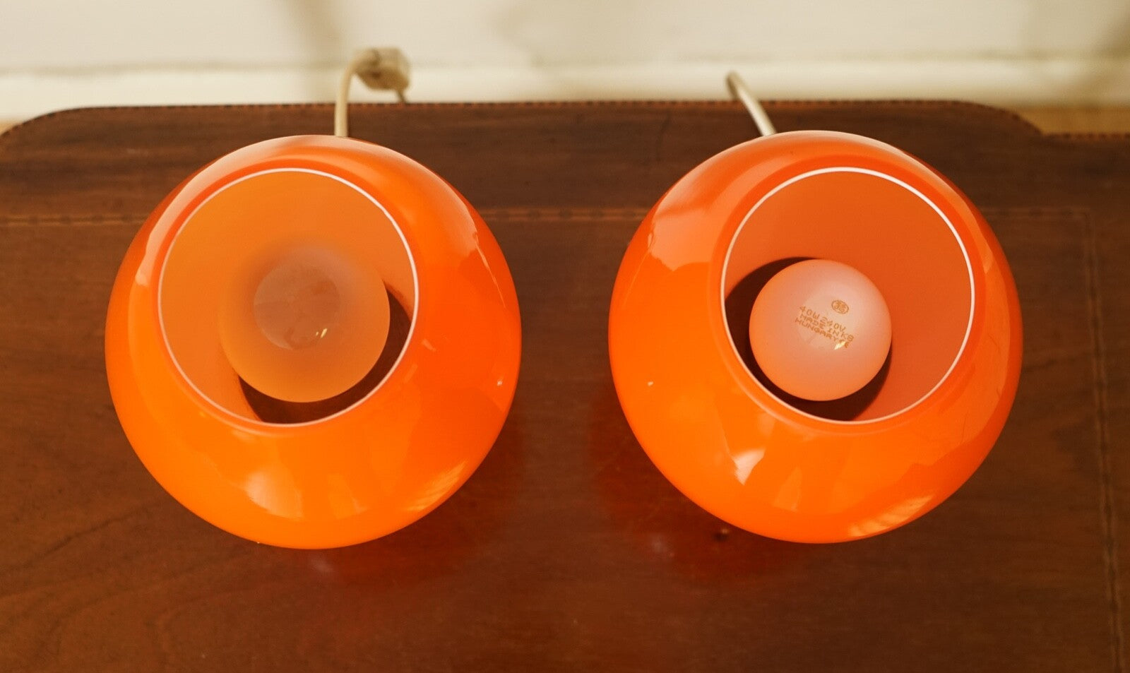 VINTAGE MASSIMO VIGNELLI STYLE 'FUNGO' TABLE LAMPS 1950s