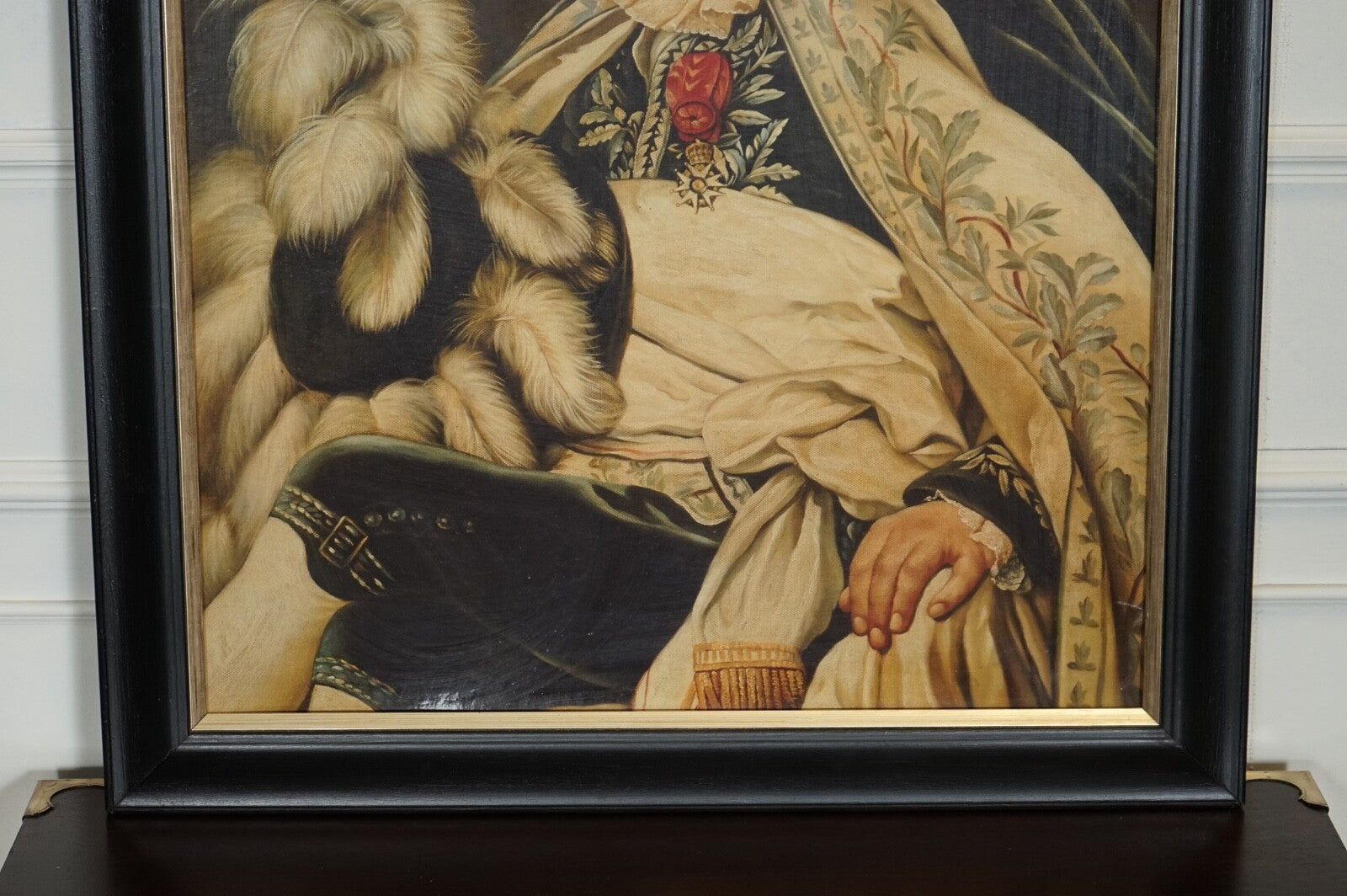 THE DUKE THIERRY PONCELET FRAMED ART PRINT BLACK AND GOLD FRAME