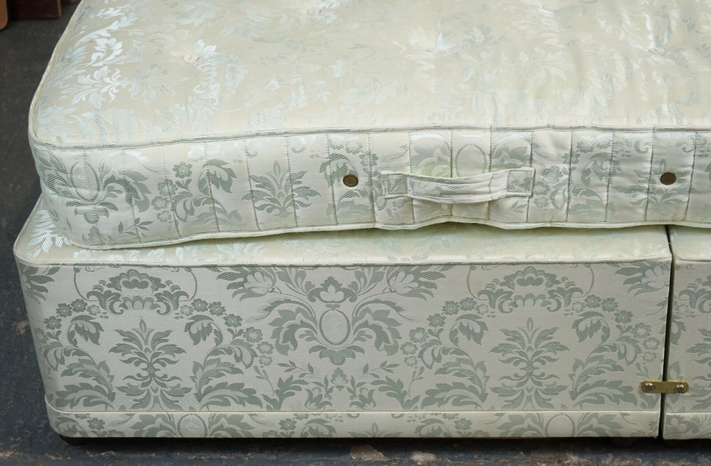 STAPLES & CO DOUBLE DIVAN & MATTRESS BED